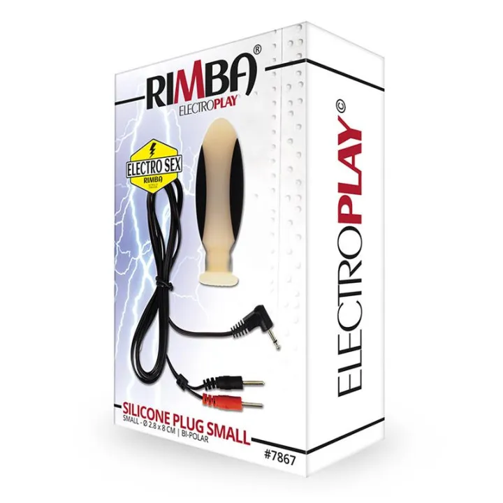 Plug Anal de Silicona de Electro Play