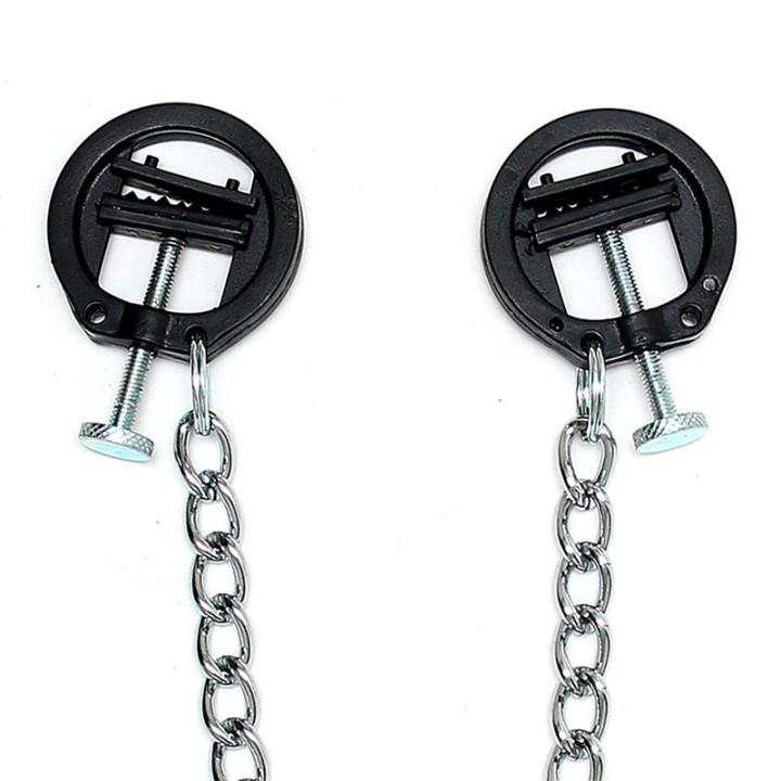 Pinzas para Pezones Metal de Bondage Play | VibraZon