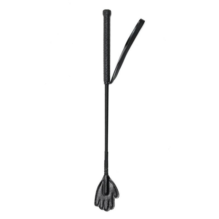 Fusta Mano Cuero 48cm de Bondage Play | VibraZon