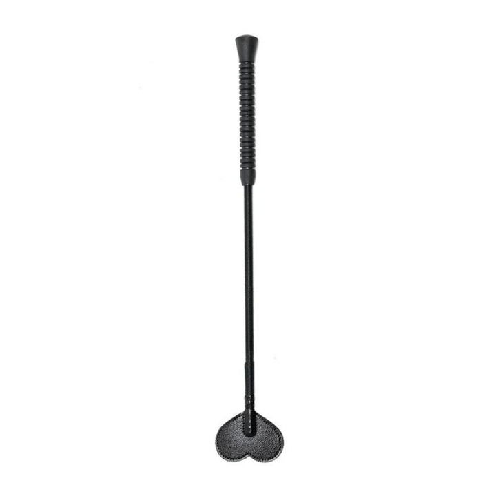 Fusta Cuero Negro 50 cm de Bondage Play | VibraZon
