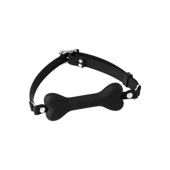 Mordaza con hueso de perrito de Latex Play