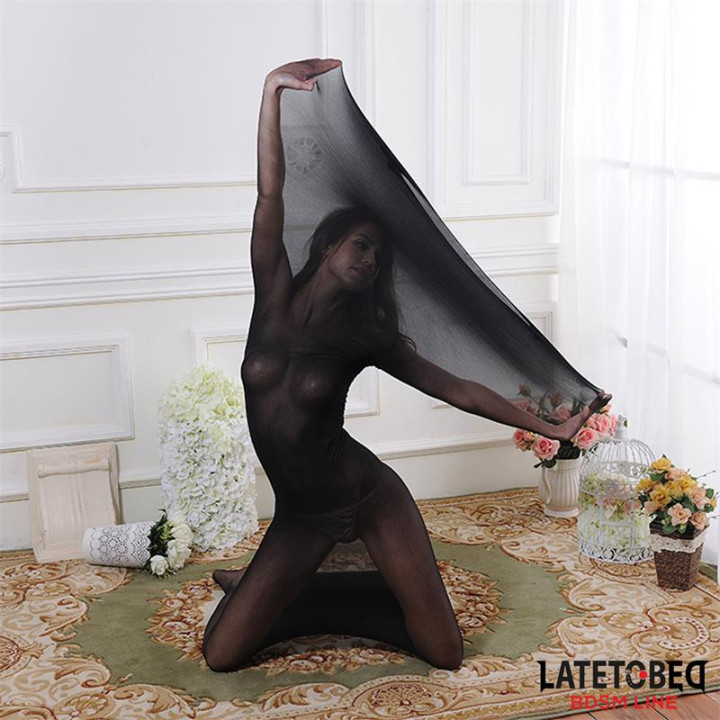 Bodystocking de Cuerpo Entero Elástico de Latetobed Bdsm Line | VibraZon