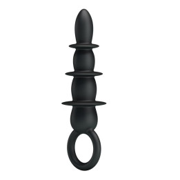 Plug Anal 3 Zonas Negro CL100 de Prettylove | VibraZon