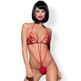 Luiza Body Color Rojo Talla S/M de Obsessive | VibraZon