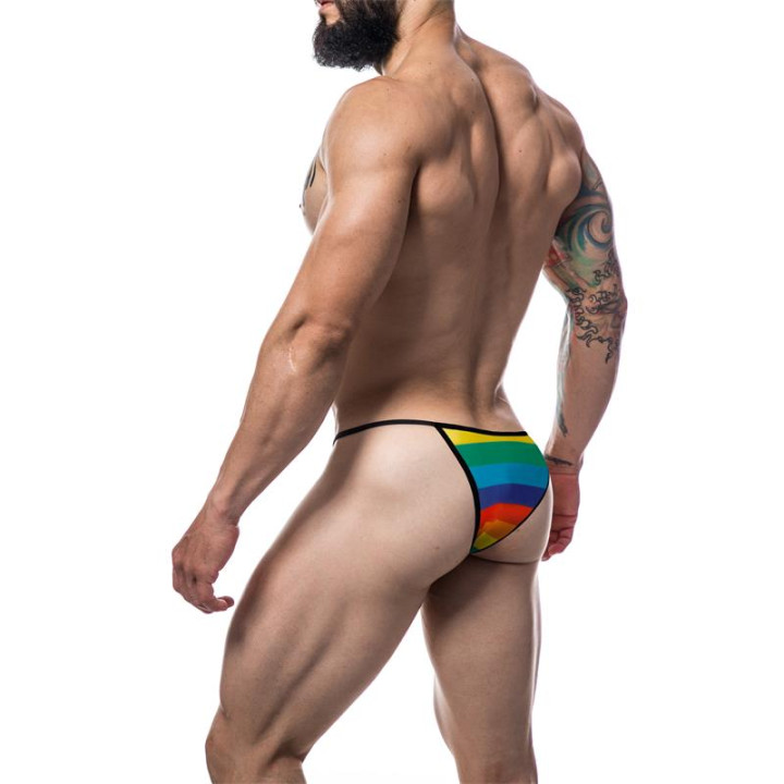 C4M12 Briefkini Arcoiris Rainbow de Cut4Men | VibraZon
