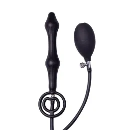 Plug Anal Inflable con Doble Bomba de Latex Play