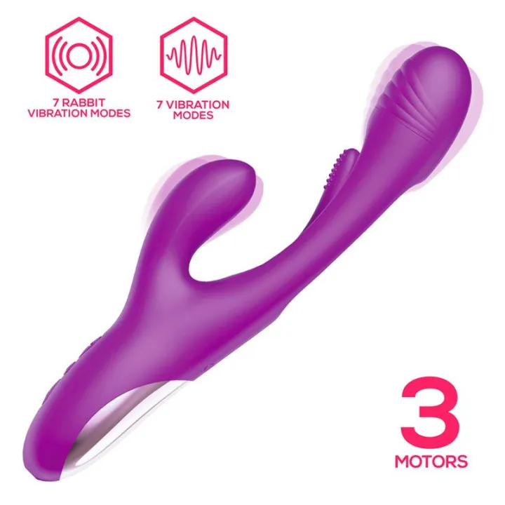 Priya Vibrador con Lengua con Movimiento Flipping de Intoyou