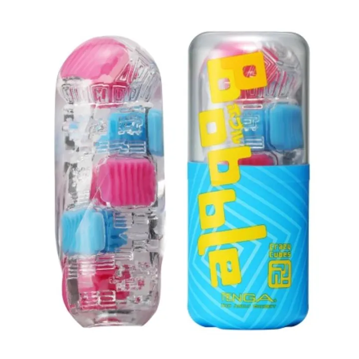 Masturbador Bobble Crazy Cubes de Tenga