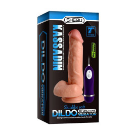 Vibrador Realista Control Remoto Kassadin 17.5 cm de Shequ | VibraZon