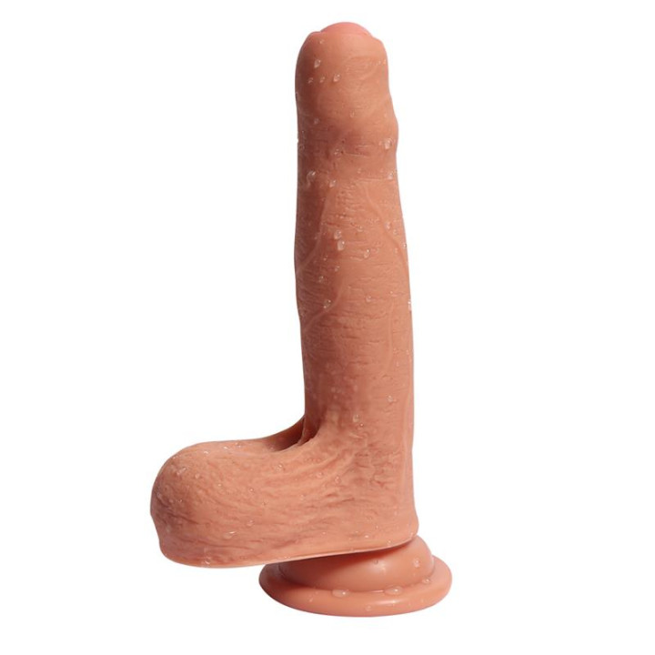 Dildo Silicona Doble Densidad Azazel 18 cm de Shequ | VibraZon