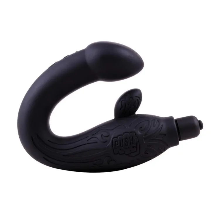 Masajeador Prostático Silicona 29 cm Negro de Chisa