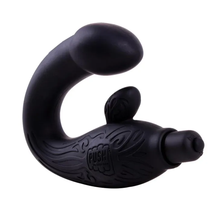 Masajeador Prostático Silicona 29 cm Negro de Chisa