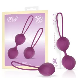 Kelly Bolas Kegel Silicona Púpura de Engily Ross