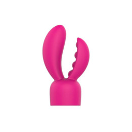 Cabezal Masajeador Ripple Fuchsia de Nalone | VibraZon