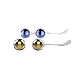 Bolas Vaginales Yani Dorado y Azul de Nalone