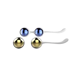 Bolas Vaginales Yani Dorado y Azul de Nalone