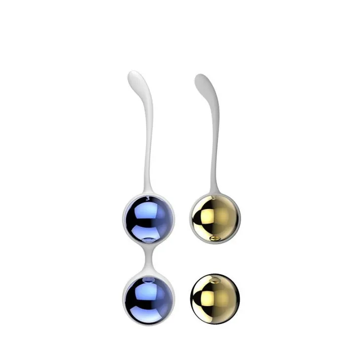Bolas Vaginales Yani Dorado y Azul de Nalone