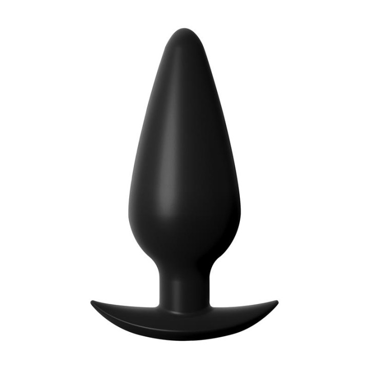 Plug Anal con Peso Interno Negro de Anal Fantasy Elite | VibraZon
