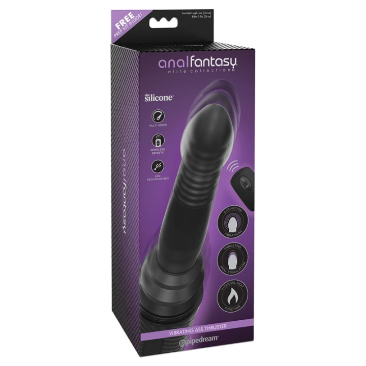 Plug Anal con Vibración y Movimiento de Anal Fantasy Elite | VibraZon