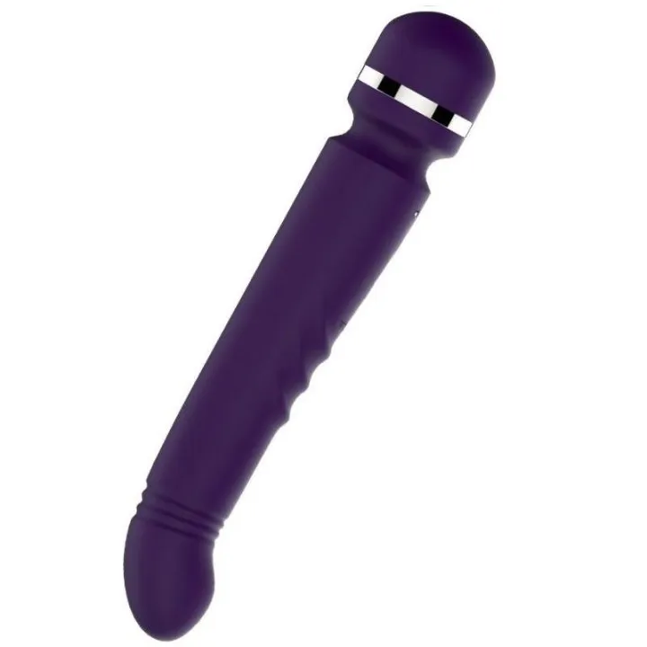 Masajeador Doble Yoni Dark Lilac de Nalone