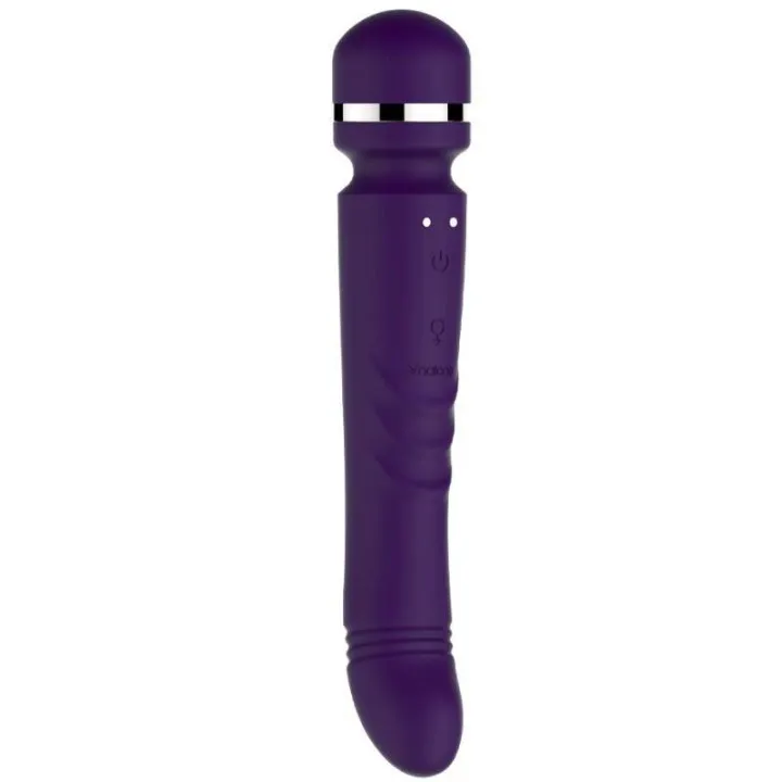 Masajeador Doble Yoni Dark Lilac de Nalone