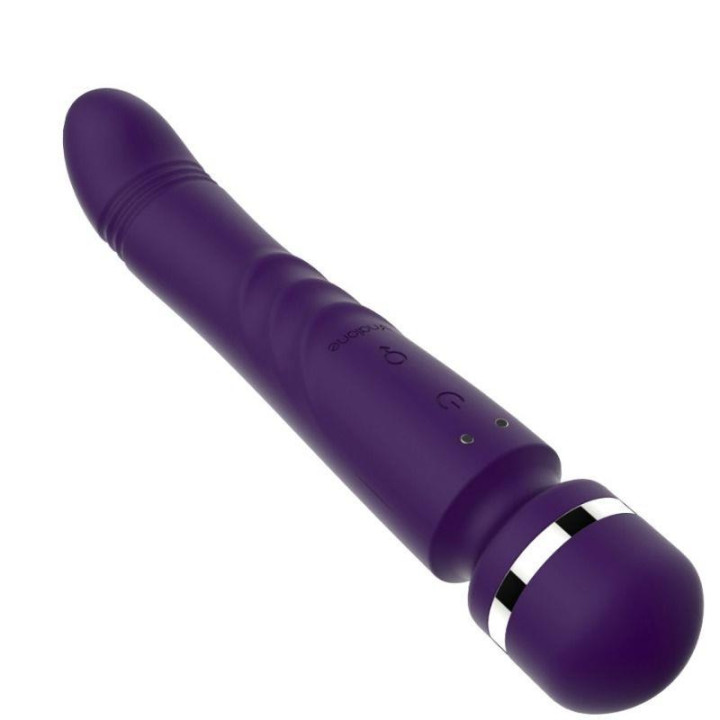 Masajeador Doble Yoni Dark Lilac de Nalone | VibraZon