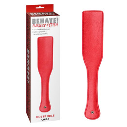 Pala Hot Paddle Color Rojo de Chisa | VibraZon