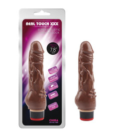 Vibrador T-Skin 7.8" Marron de Chisa | VibraZon