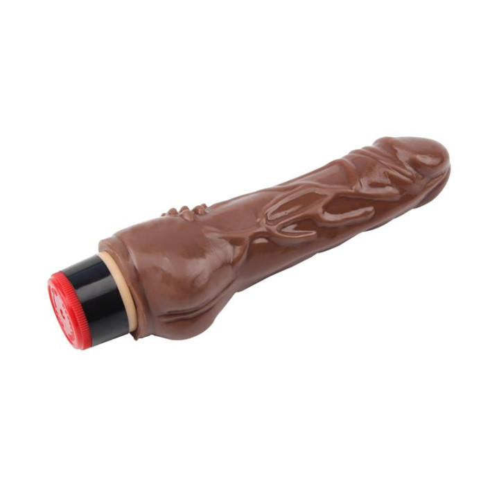 Vibrador T-Skin 7.8" Marron de Chisa | VibraZon
