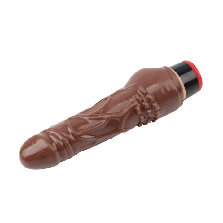 Vibrador T-Skin 7.8" Marron de Chisa | VibraZon