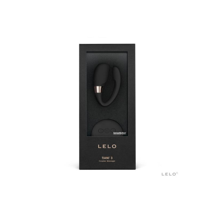 TIANI 3 Vibrador Parejas Negro de Lelo | VibraZon