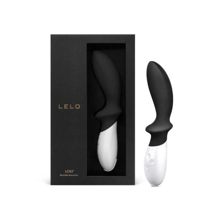 LOKI Estimulador Prostático Negro Obsidiana de Lelo | VibraZon