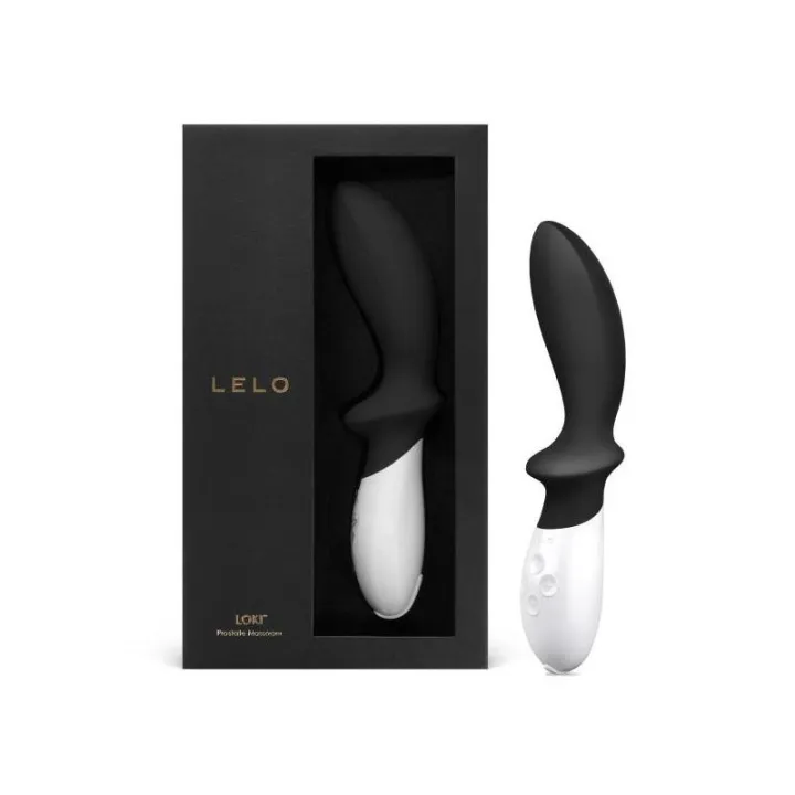 LOKI Estimulador Prostático Negro Obsidiana de Lelo
