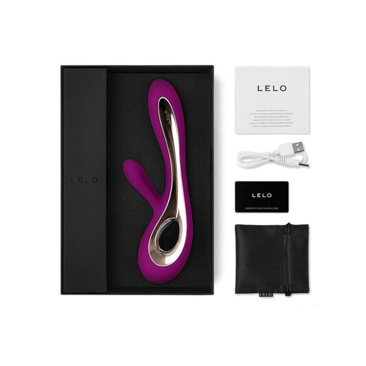 SORAYA 2 Vibrador Rosa Intenso de Lelo | VibraZon
