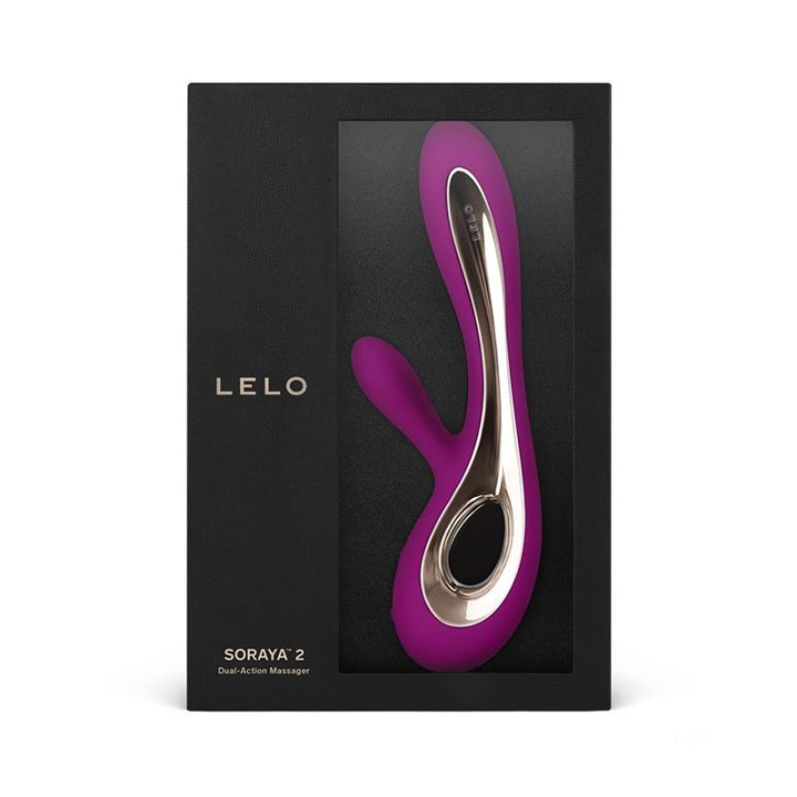 SORAYA 2 Vibrador Rosa Intenso de Lelo | VibraZon