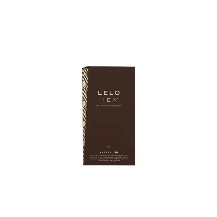 HEX RESPECT XL Preservativos 12 Pack de Lelo