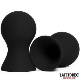 Ventosas para Pezones de Silicona de Latetobed Bdsm Line | VibraZon