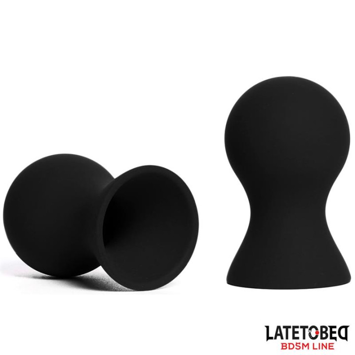 Ventosas para Pezones de Silicona de Latetobed Bdsm Line | VibraZon