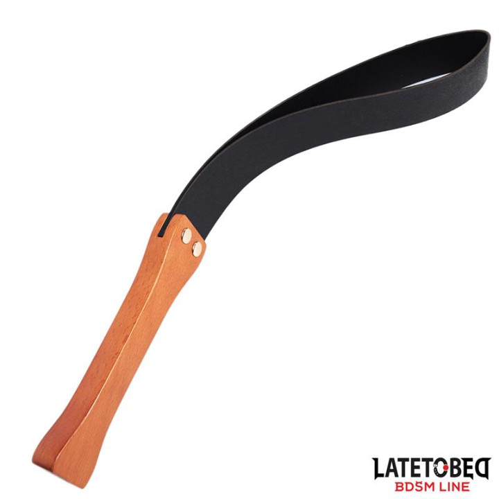 Pala Flexible con Mango de Madera 51 cm de Latetobed Bdsm Line | VibraZon