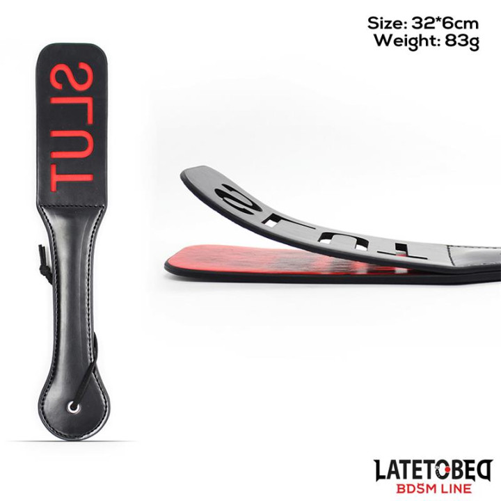 Pala Doble Capa Slut 32 cm de Latetobed Bdsm Line | VibraZon