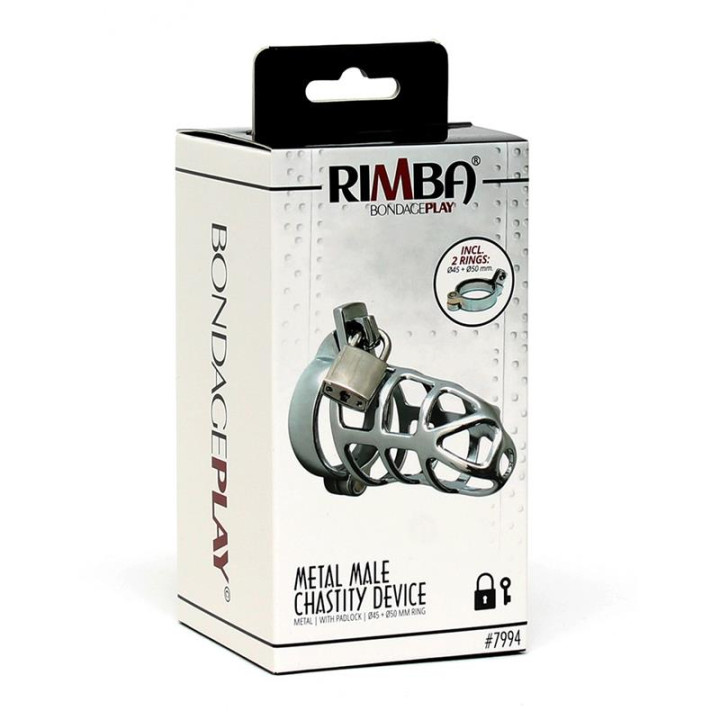 Jaula Castidad Pene 45 mm Metal de Bondage Play | VibraZon