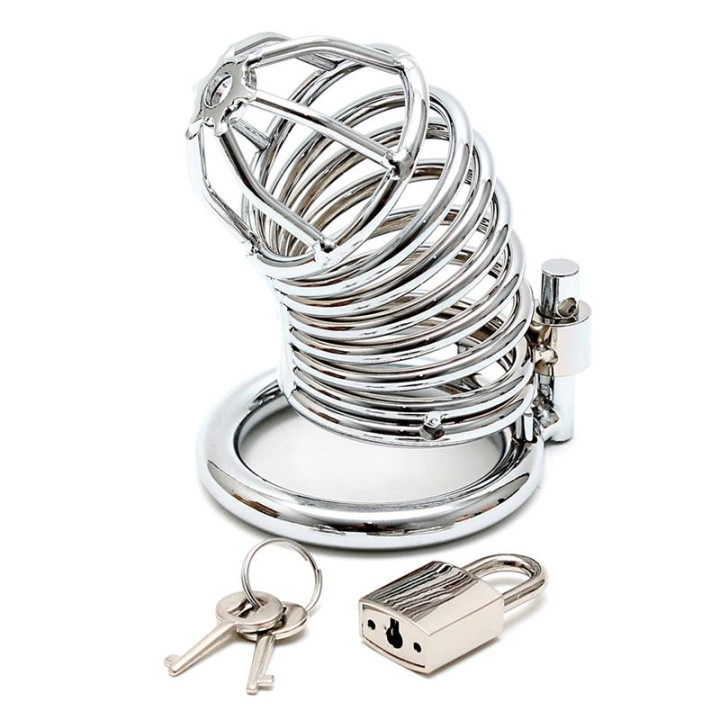 Jaula Castidad Pene 45 mm Metal de Bondage Play | VibraZon