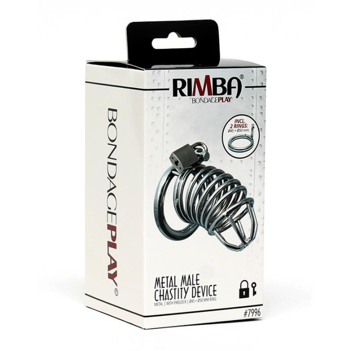 Jaula Castidad Pene 45 mm Metal de Bondage Play | VibraZon
