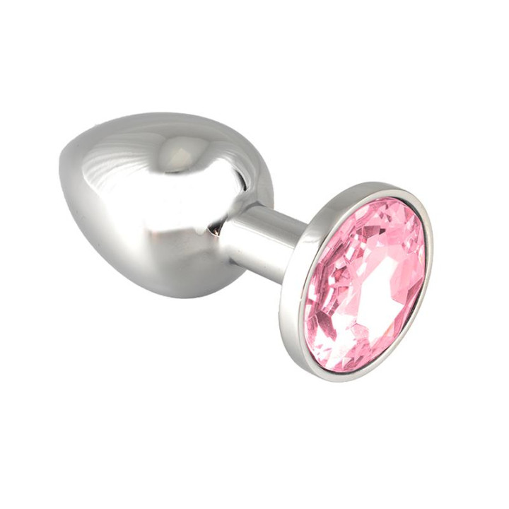 Plug Metal Rosa 7,3 cm de Bondage Play | VibraZon