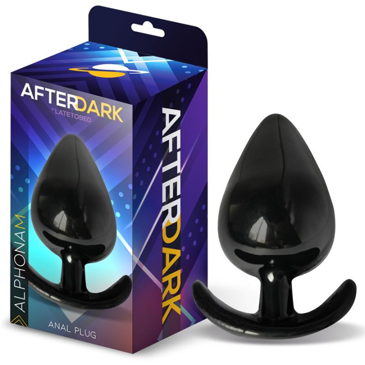 Alphona M Plug Anal Talla M 9.7 cm x 5.1 cm de Afterdark | VibraZon