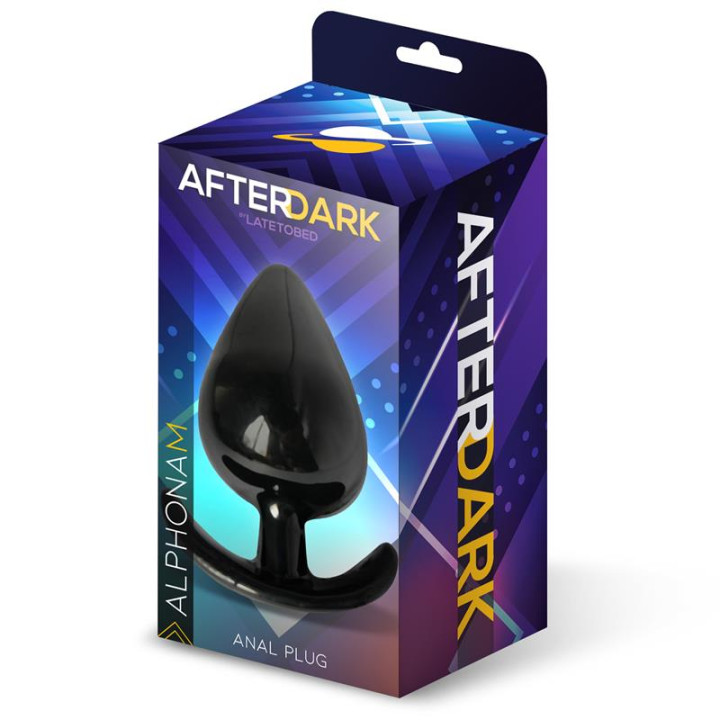 Alphona M Plug Anal Talla M 9.7 cm x 5.1 cm de Afterdark | VibraZon