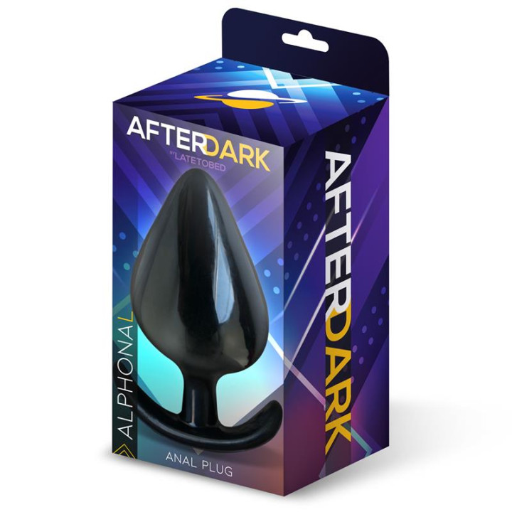 Alphona L Plug Anal Talla L 11,2 cm x 6.1 cm de Afterdark | VibraZon
