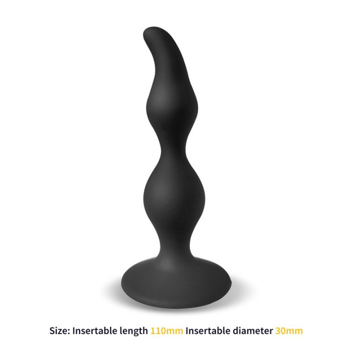 Dylamic Plug Anal Silicona 11 cm x 3 cm de Afterdark | VibraZon