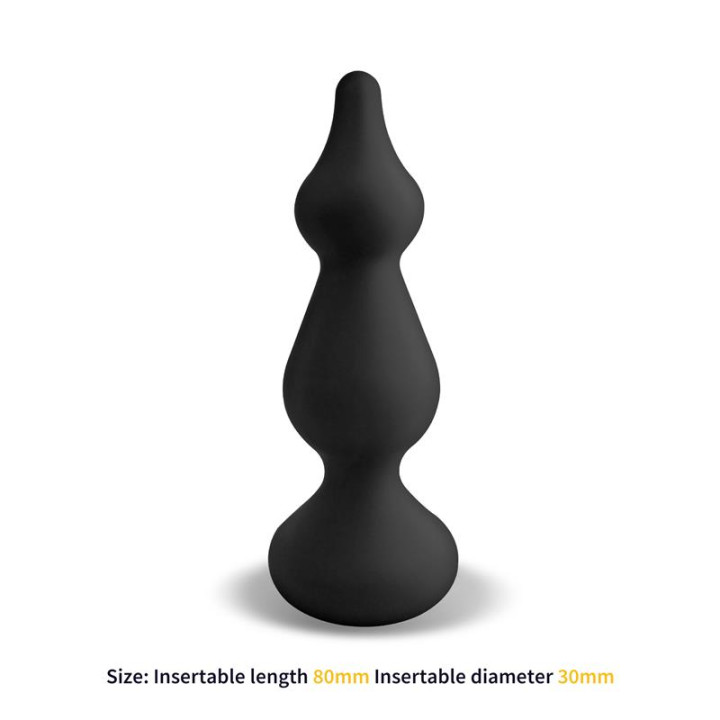 Tendax Plug Anal Silciona 8 cm x 3 cm de Afterdark | VibraZon