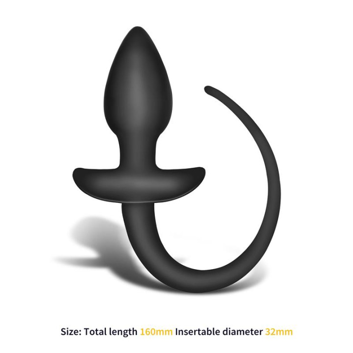 Harthley Plug Anal con Cola 16 cm x 3.2 cm de Afterdark | VibraZon